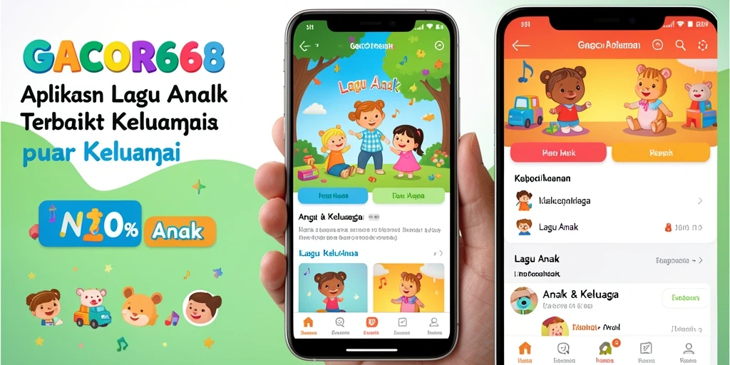 Tampilan antarmuka GACOR668 yang menarik dan penuh warna untuk anak-anak.