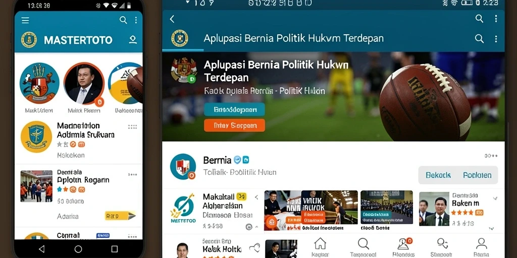 Tampilan antarmuka MASTERTOTO yang informatif dan menarik.